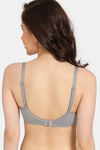 Rosaline Cyber Grove Everyday Double Layered Non Wired 3/4th Coverage T-Shirt Bra (Pack of 2) - Multicolor — thumbnail 7